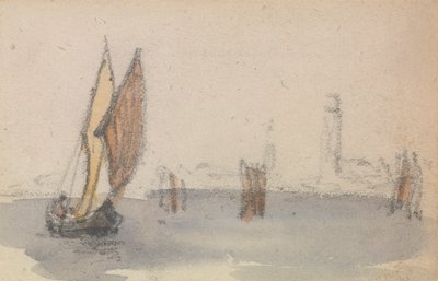 Venedik Oturumu Üzerine Üç Çalışma Grubundan Biri by Myles Birket Foster