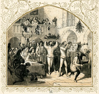Domuzun kafasını sunmak by Myles Birket Foster
