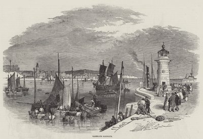 Ramsgate Limanı by Myles Birket Foster