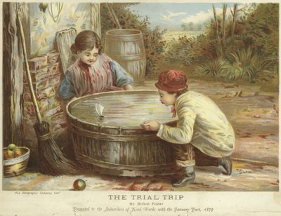 The Trial Trip  by Myles Birket Foster