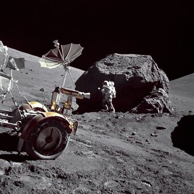 Apollo 17 - NASA, 1972. by NASA Images