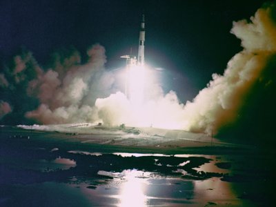 Apollo 17 - NASA, 1972. by NASA Images