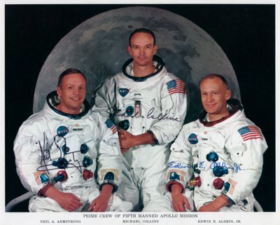 Apollo 11'in mürettebatı, 1969. by NASA Images