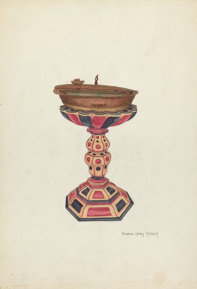 Vaftiz Yazı Tipi ve Standı by N.H. Yeckley