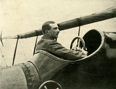 Uçuş Teğmen C.H. Collet, R.N., D.S.O., c1914, c1920. by N. Birkett