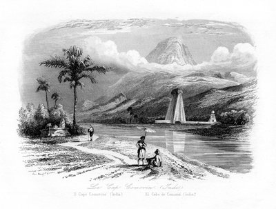 Cape Comorin, Hindistan, c1840 by N. Remond