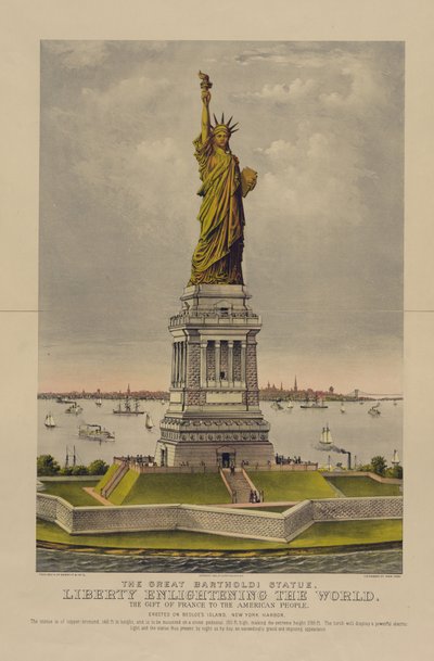 Büyük Bartholdi Heykeli, Dünyayı Aydınlatan Özgürlük, Fransa
