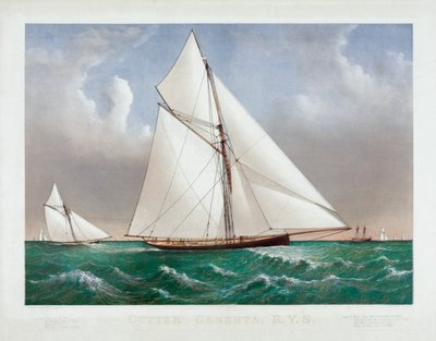 Currier & Ives tarafından Kesici Genesta by Currier and Ives