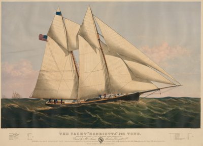 Yat "Henrietta" 205 ton by Currier and Ives
