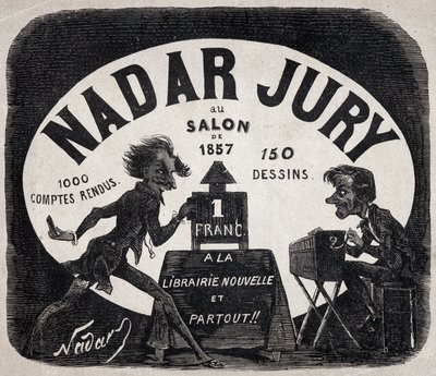 “1857 salonundaki Nadar jürisi” albümü by Nadar