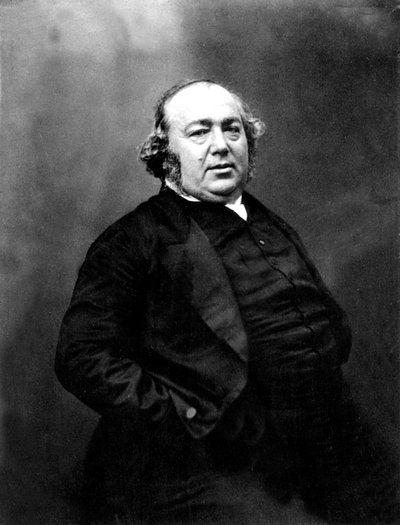Fransız eleştirmen Jules Janin, Nadar tarafından fotoğraflandı, 1855 dolayları by Nadar