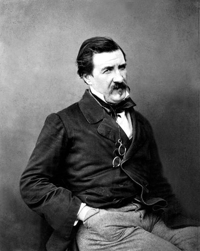 Fransız yazar Jules Champfleury, Nadar tarafından fotoğraflandı, 1865 dolayları by Nadar