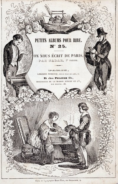 “Gülmek için küçük albümler numarası 25. Bizi Paris