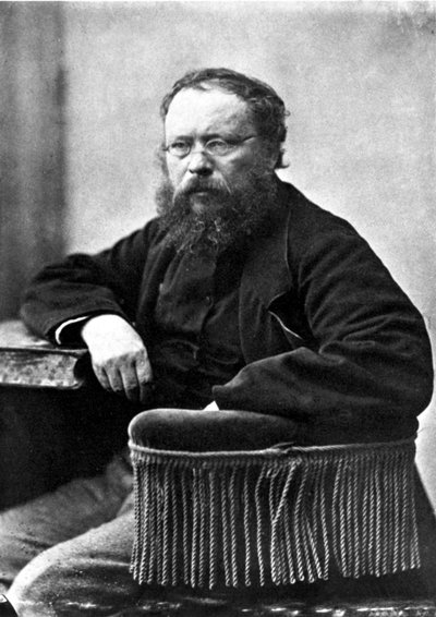Pierre Joseph Proudhon (1809-1865) sendika Fransız sosyalist ve siyaset teorisyeni, Gaspard Felix Tournachon