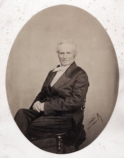 Octave Lacroix (1827-1901), Fransız gazeteci ve şair portresi by Nadar