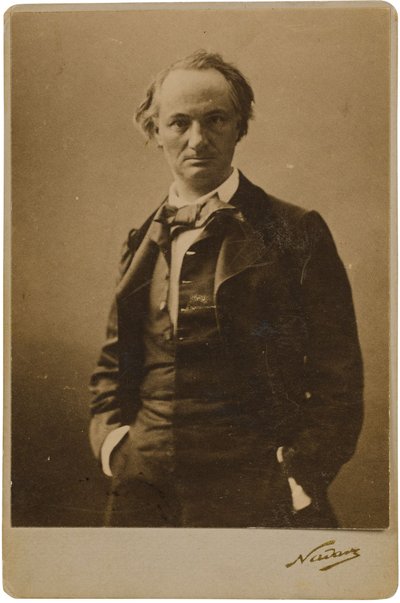 Charles Baudelaire 1821-1867 by Nadar