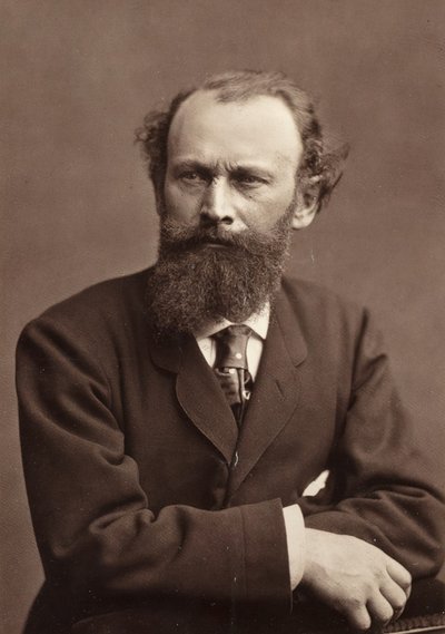 Edouard Manet Fransız ressam, 1832-1883, 1865. by Nadar