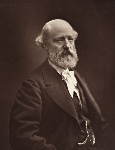 Eugène Viollet-Le-Duc Fransız mimar, 1814-1879, 1878. by Nadar