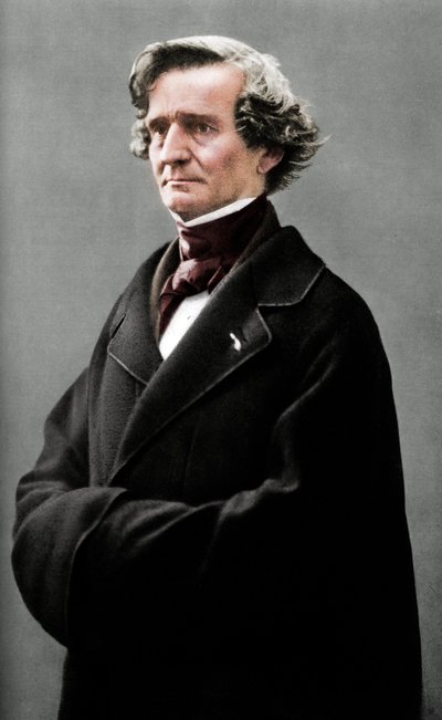Hector Berlioz 1803-1869, Fransız Romantik besteci. by Nadar