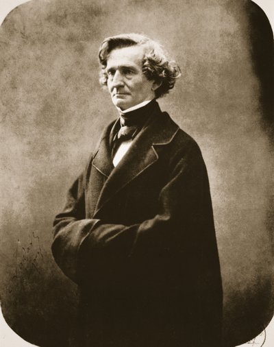 Hector Berlioz, 1863 (fotogravür) by Nadar
