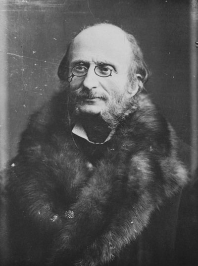 Jacques Offenbach, Almanya doğumlu Fransız besteci, c1875 by Nadar