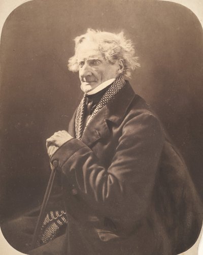 Pierre-Luc-Charles Ciceri, 1855-60. by Nadar