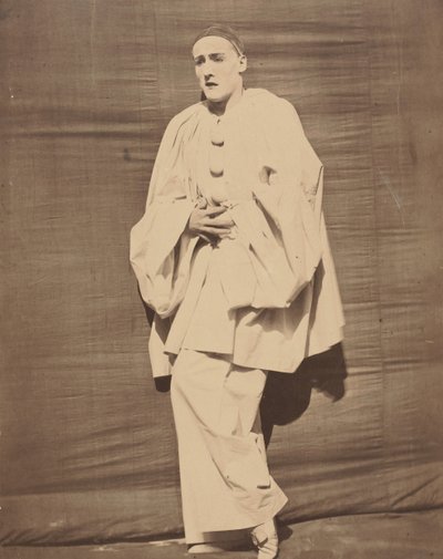 Pierrot acı çekiyor, yakl. 1854-55. by Nadar