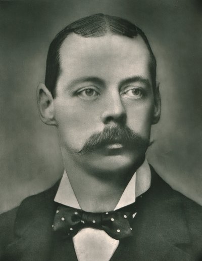 Sayın Rahmetli Randolph Spencer Churchill, 1889, c1899. by Nadar