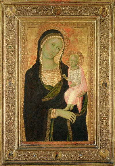 Madonna ve Çocuk by Naddo Ceccarelli