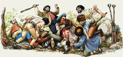 Ormanda bir itiş kakış by Nadir Quinto