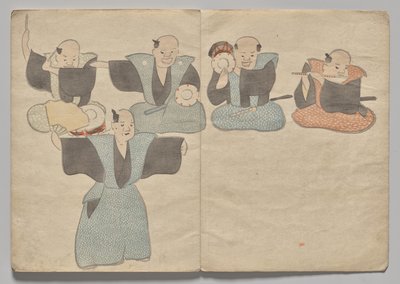 Kōrin Resimli Kitaptan Sahne (Cilt 1) by Nakamura Hochu