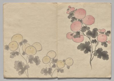 Kōrin Resimli Kitaptan Sahne (Cilt 1) by Nakamura Hochu