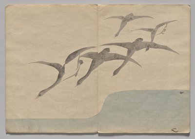 Kōrin Resimli Kitaptan Sahne (Cilt 1) by Nakamura Hochu