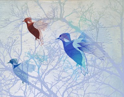 Sonbahar Şafağı, 2016, (dijital sanat) by Nancy Moniz Charalambous
