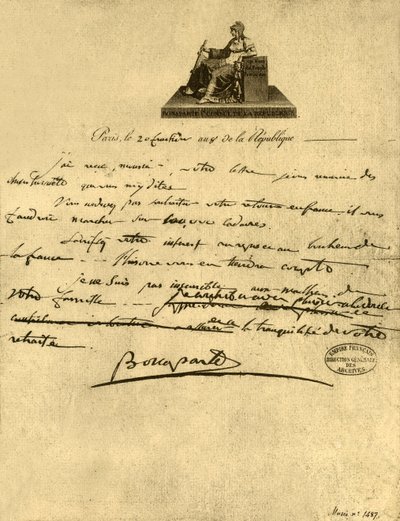 Birinci Konsolos Napolyon Bonapart