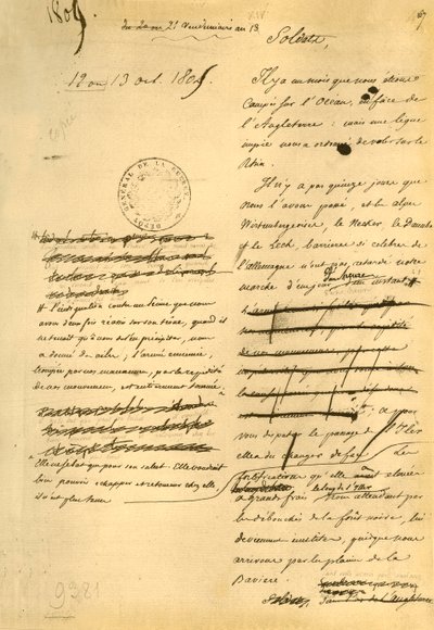 Orduya bildiri, 13 Ekim 1805, 1921. by Napoleon Bonaparte I