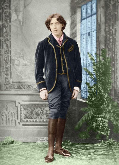 Oscar Wilde (1854 - 1900) yaklaşık 1882 (fotoğraf) by Napoleon Sarony