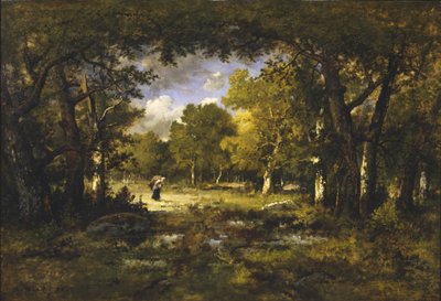 Ormanda Temizleme, 1874 by Narcisse Virgile Diaz de la Peña