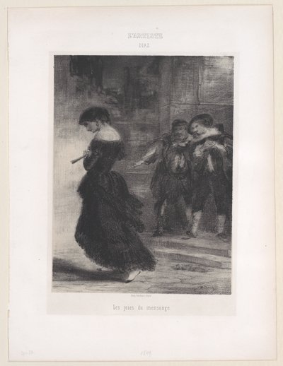Yalan Söylemenin Sevinçleri, 1830-76., 1830-76. by Narcisse Virgile Diaz de la Peña
