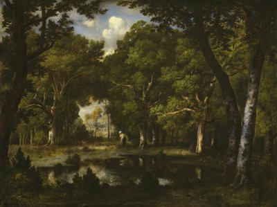 Ormandaki Gölet by Narcisse Virgile Diaz de la Peña