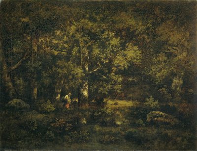Fontainebleau Ormanı by Narcisse Virgile Diaz de la Peña