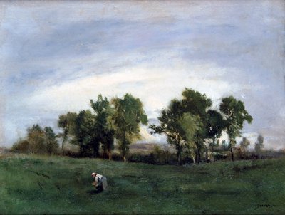 Kır Tarlasındaki Kadın, c1828-1876 by Narcisse Virgile Diaz de la Peña