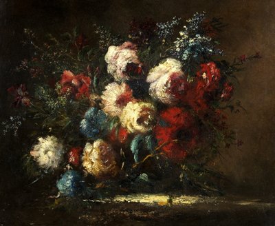 Çiçek resmi by Narcisse Virgile Diaz de la Peña