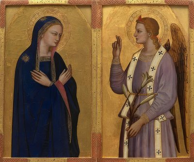 Duyuru. 1350 civarında by Nardo di Cione