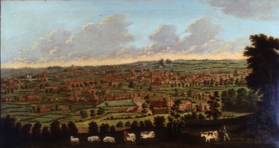 Halifax, Yorkshire, c.1798-1800 (tuval üzerine yağlı boya) by Nathan Theodore Fielding