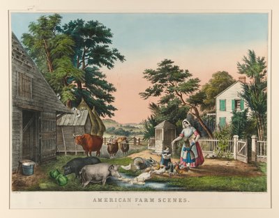 Amerikan Çiftlik Sahneleri. No.2 by Nathaniel Currier