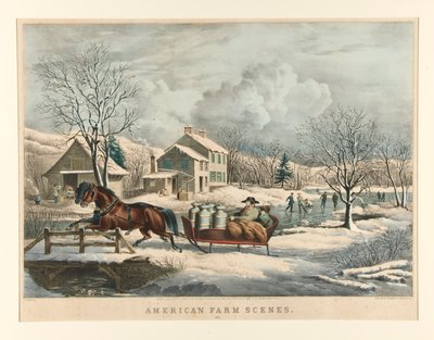 Amerikan Çiftlik Sahneleri./ No.4 by Nathaniel Currier