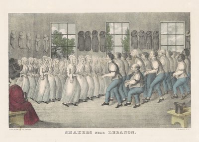 Lübnan Yakınlarında Çalkalayıcılar by Nathaniel Currier