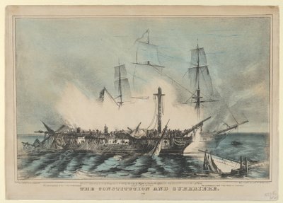 Anayasa ve Guerriere-Mücadele 19 Ağustos 1812-Guerriere