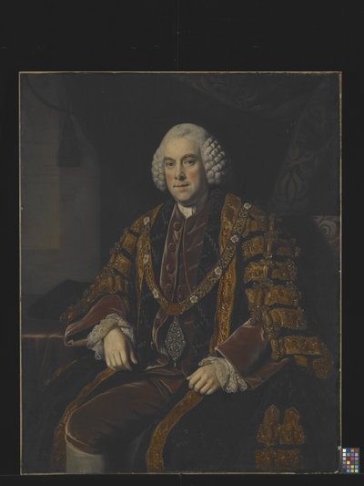 Londra Belediye Başkanı (tuval üzerine yağlıboya) by Nathaniel Dance
